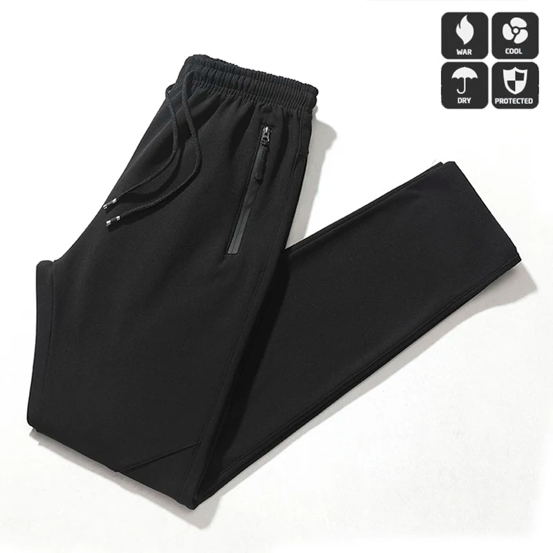 LNGXO Fleece Hiking Pants Men & WOMEN Softshell Trekking Climbing Camping Ski Pants Outdoor Waterproof.