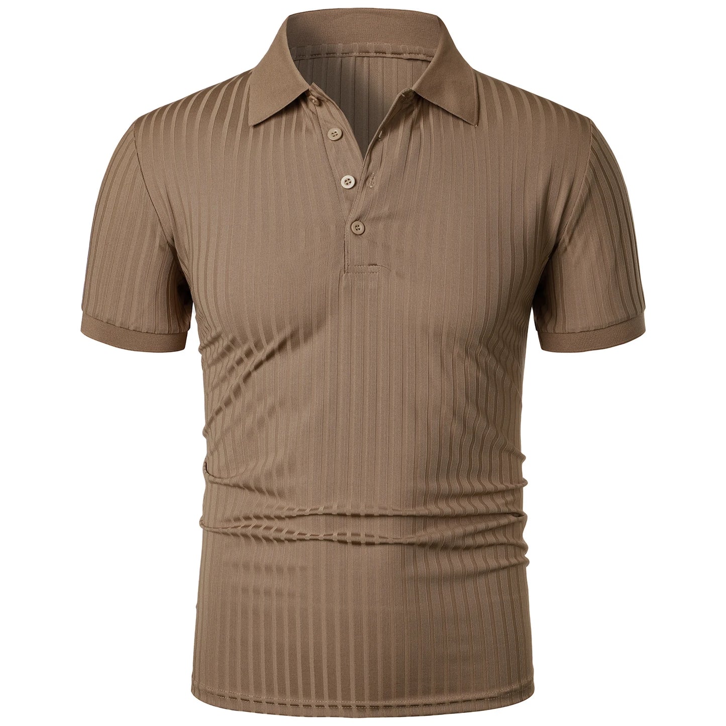 Men's running sports sleeved POLO shirt