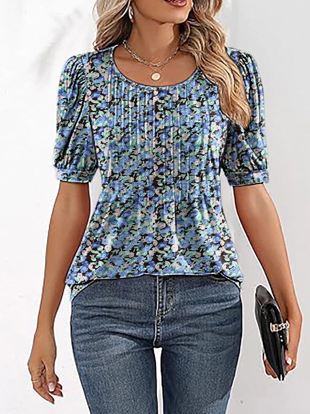 Womens Tunic Tops V Neck Shirts  Tops