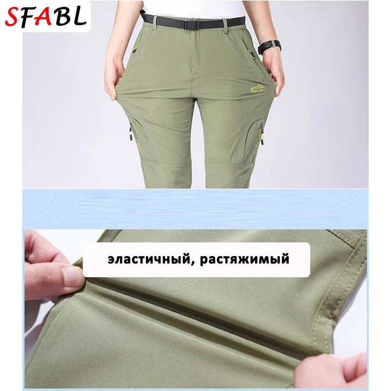 Stretch Thin Breathable Pants Men Outdoor Sports Pants