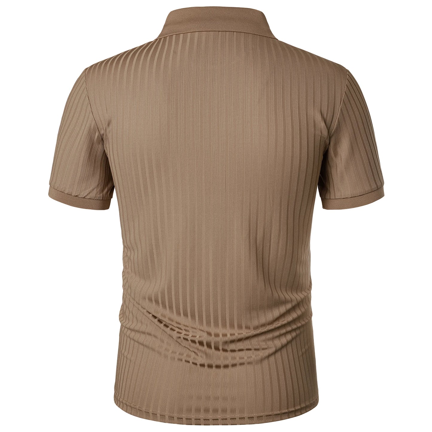 Men's running sports sleeved POLO shirt